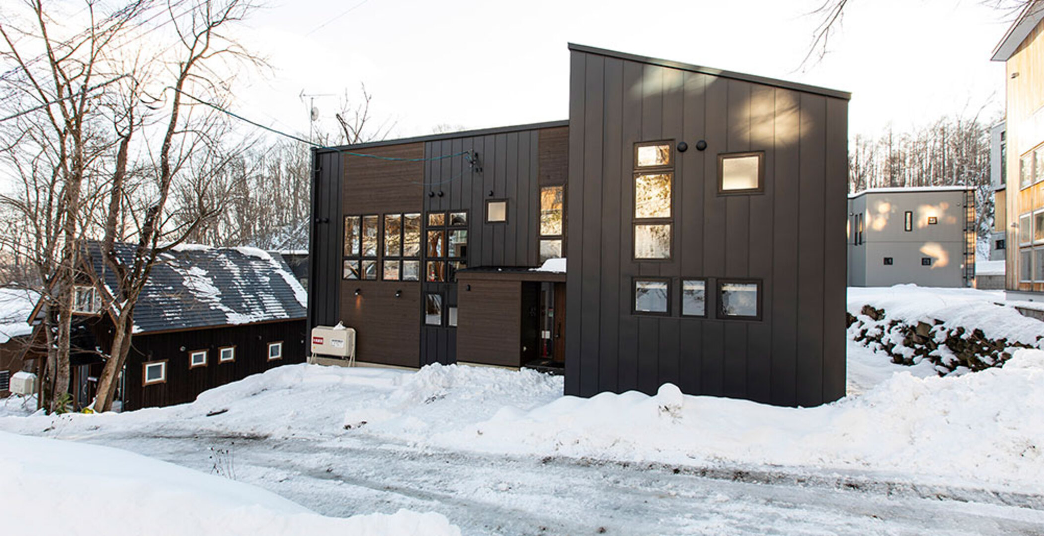 4 počitniška koča v Hirafu, blizu smučišča, koča Niseko 1020