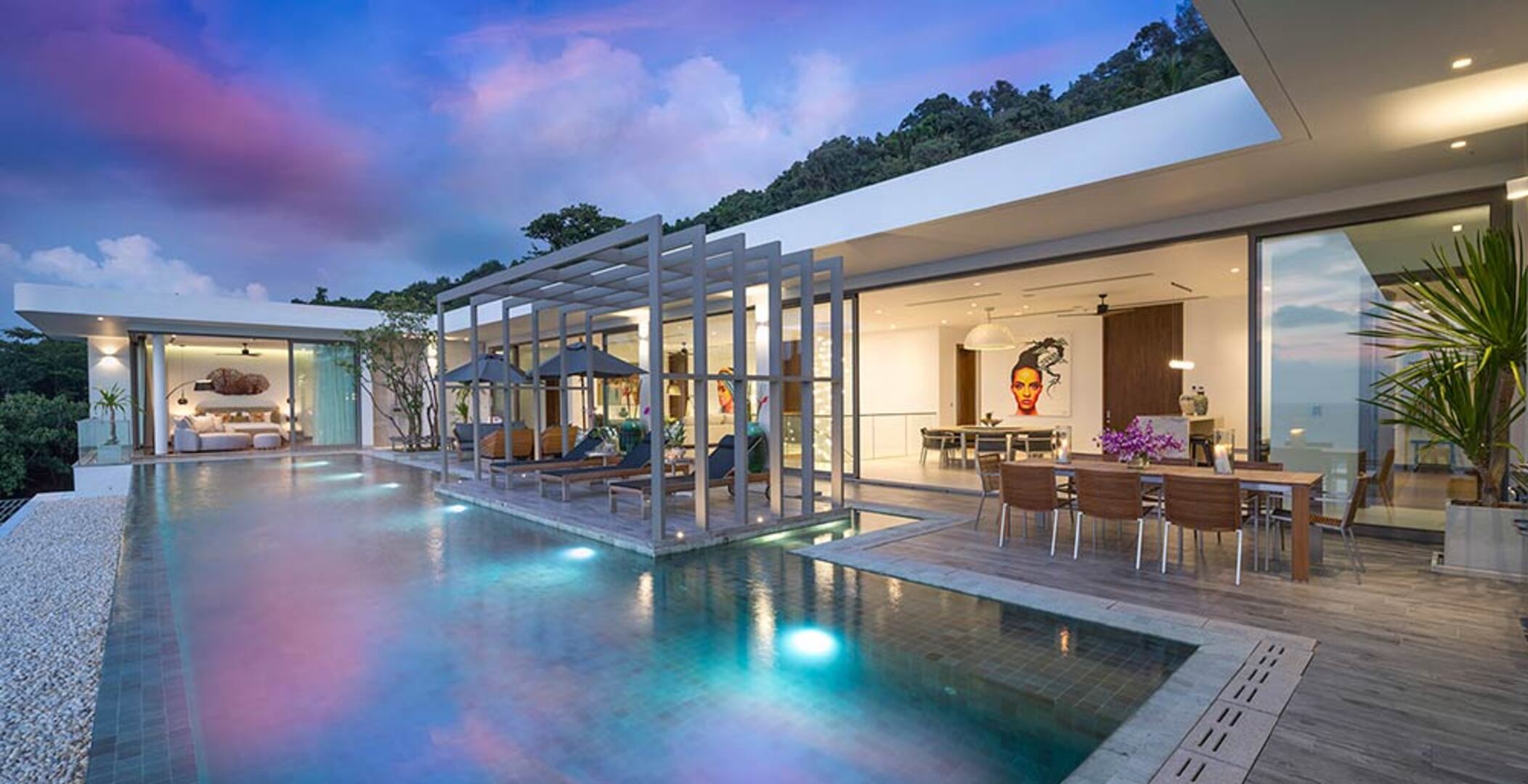 Doživite vrhunske počitnice med bivanjem v tej luksuzni vili v Phuketu, Phuket Villa 1062