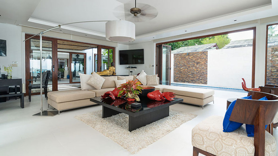 Končno lahko vi in vaši prijatelji najamete luksuzno vilo z 24/7 vratarjem in zasebnim kuharjem, Koh Samui Villa 1018