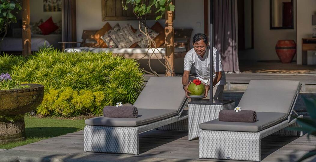 Všeč vam bo ta pristna vila s 5 zvezdicami, polno osebje in zasebni kuhar, vila Bali 2124