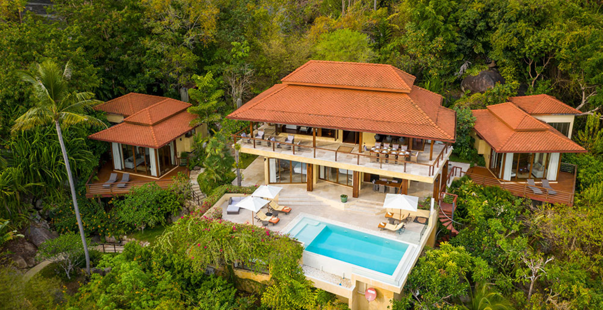 Vam in vaši družini bo všeč ta luksuzna vila, polno osebje in zasebni kuhar, Koh Samui Villa 1007