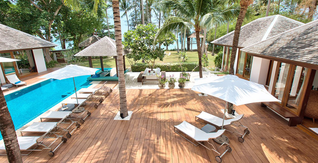 Končno lahko vi in vaši prijatelji najamete luksuzno vilo z 24/7 vratarjem in zasebnim kuharjem, Koh Samui Villa 1019