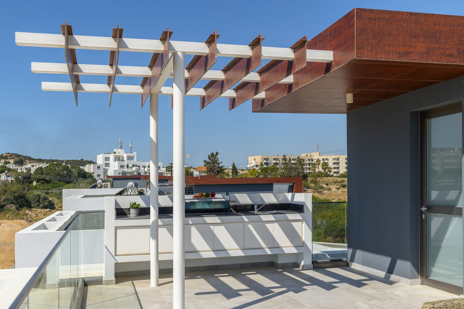 Luksuzna moderna vila s 3 posteljami v bližini plaže, vila Protaras 1077