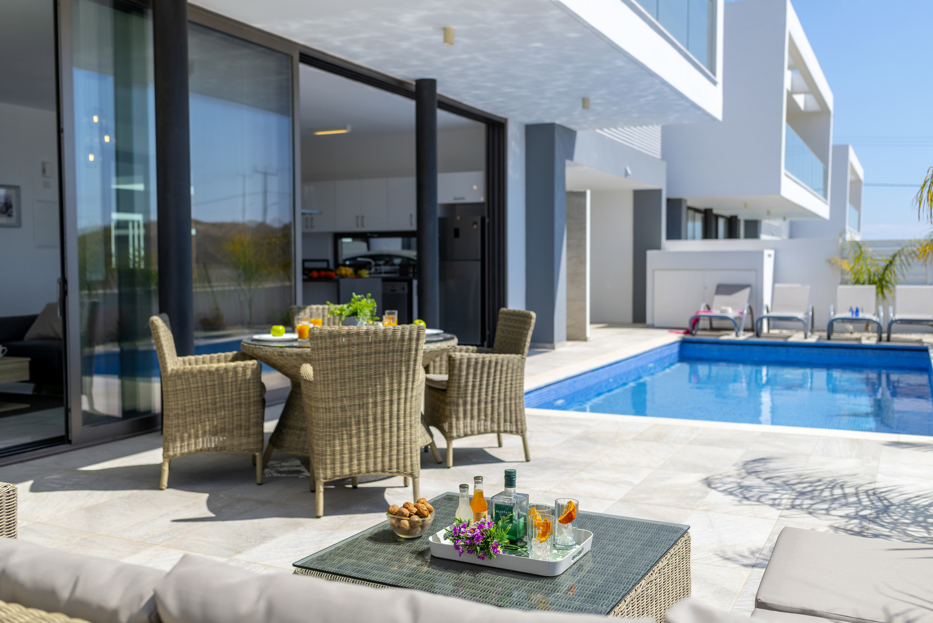 Luksuzna moderna vila s 3 posteljami v bližini plaže, vila Protaras 1077