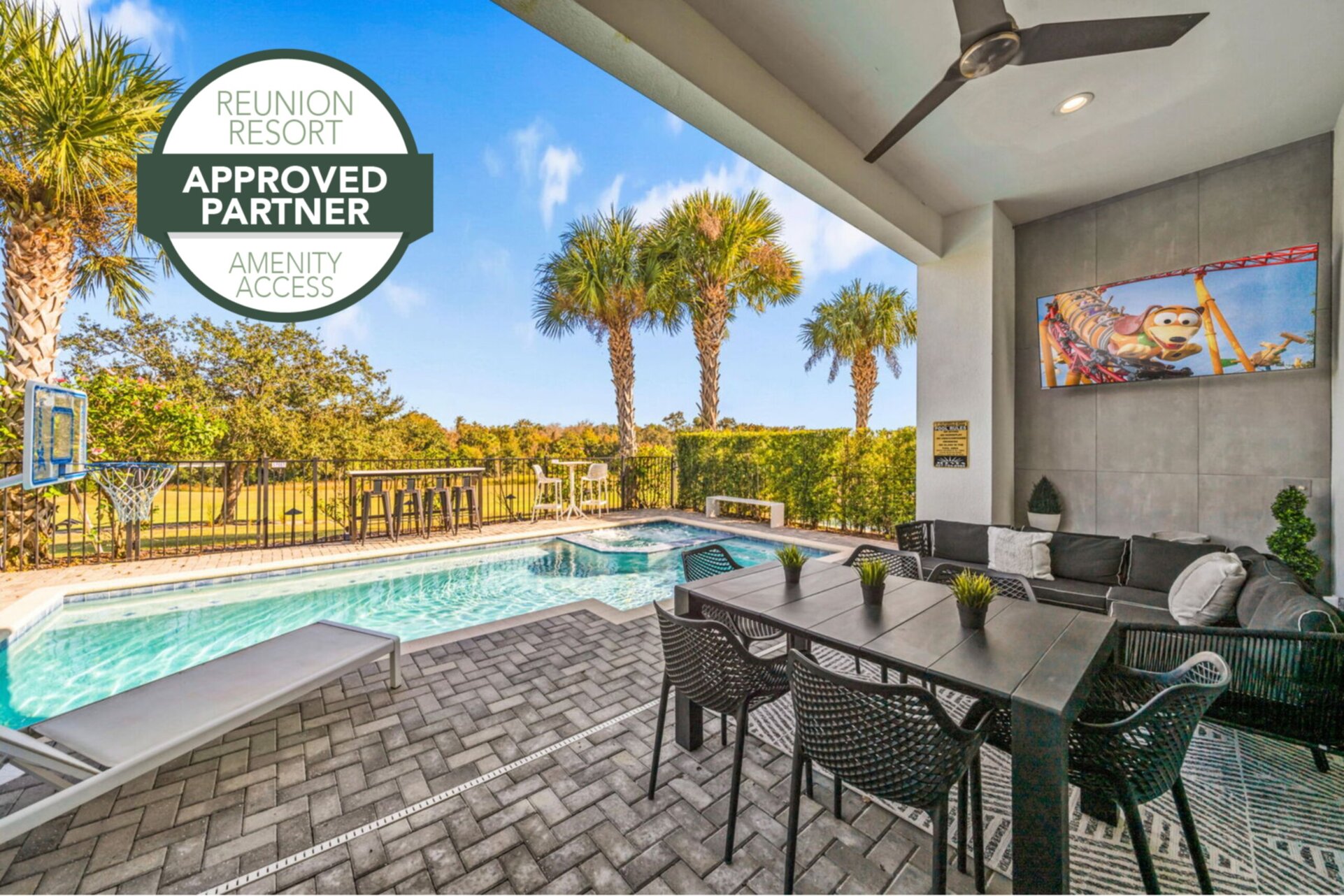 Luksuzna vila na Reunion Resort and Spa z zasebnim bazenom, Orlando Villa 5473