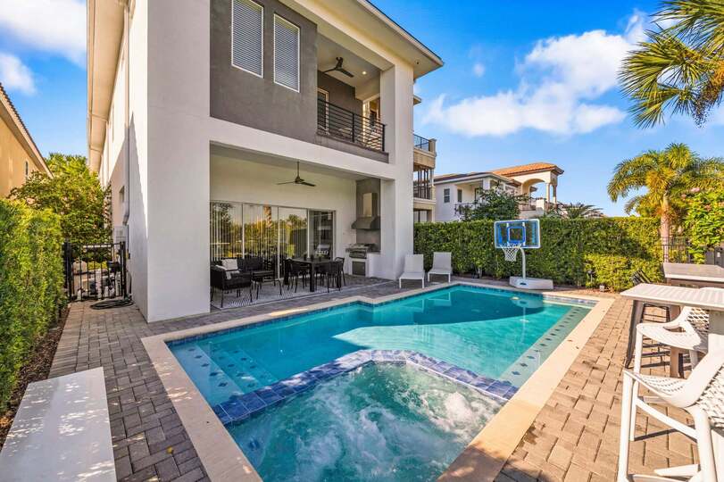 Luksuzna vila na Reunion Resort and Spa z zasebnim bazenom, Orlando Villa 5473
