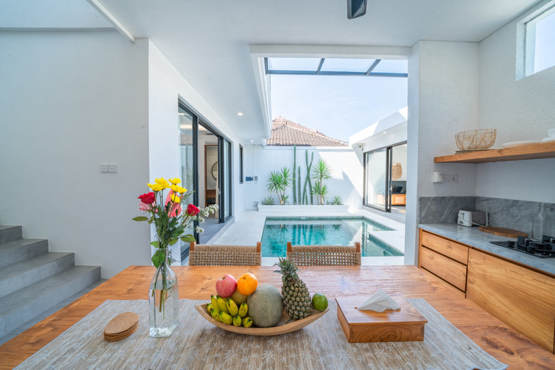 Najboljša počitniška vila s 5 zvezdicami v okrožju Badung z zasebnim bazenom in polnim osebjem, Bali Villa 2104