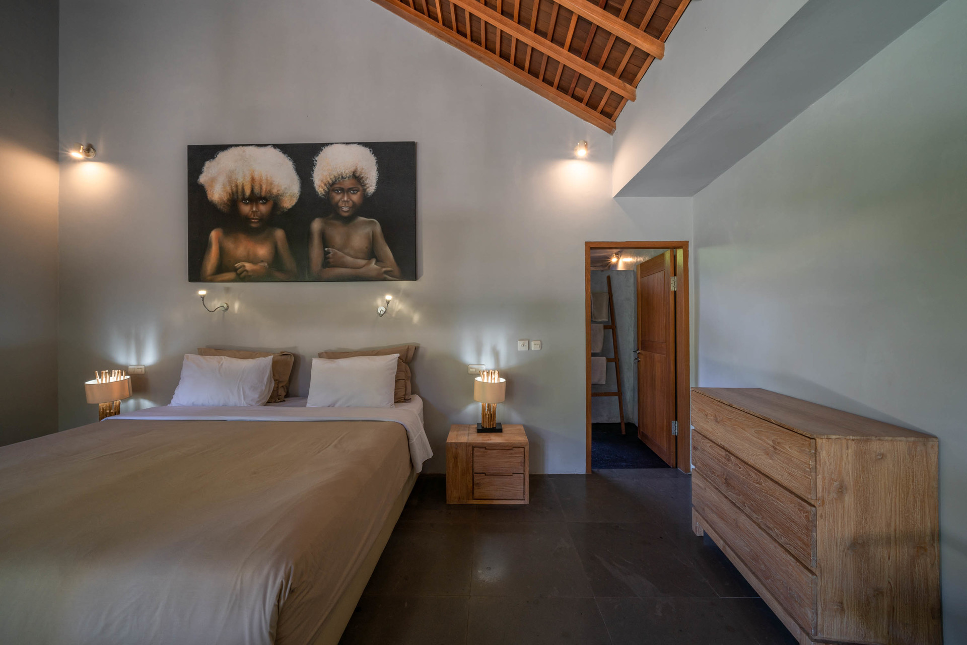 Predstavljajte si, da vaša družina najame luksuzno počitniško vilo s 4 spalnicami blizu plaže Double Six, Bali Villa 2116