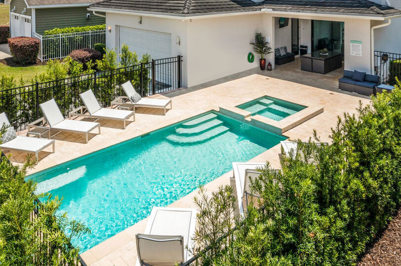Vila s 5 zvezdicami in zasebnim bazenom v letovišču Reunion Resort and Spa, vila Orlando 5707