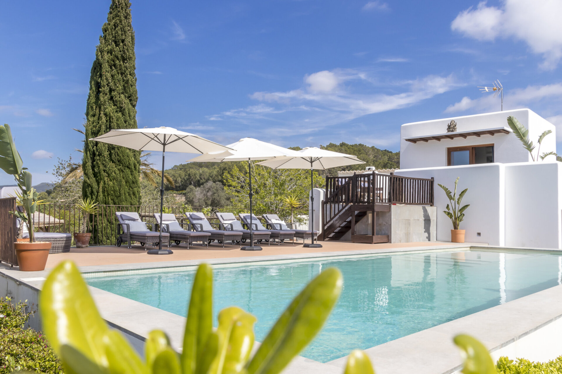 Čudovita vila s 5 zvezdicami in zasebnim bazenom, Ibiza Villa 1365