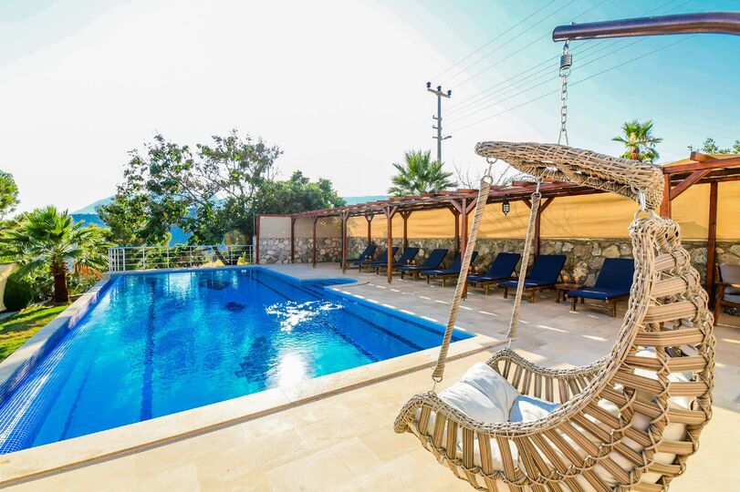 Všeč vam bo ta luksuzna vila s 4 spalnicami, Fethiye Villa 1005