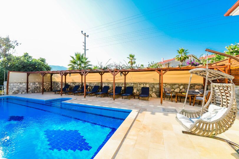 Všeč vam bo ta luksuzna vila s 4 spalnicami, Fethiye Villa 1005