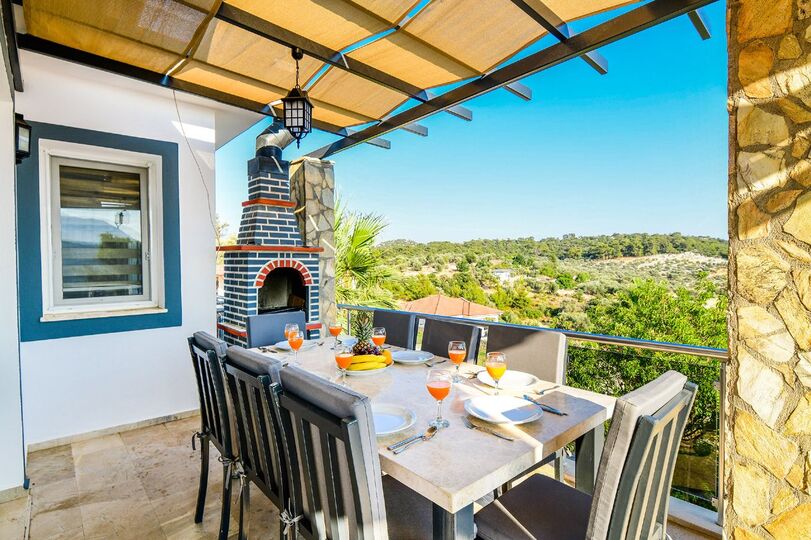 Všeč vam bo ta luksuzna vila s 4 spalnicami, Fethiye Villa 1005