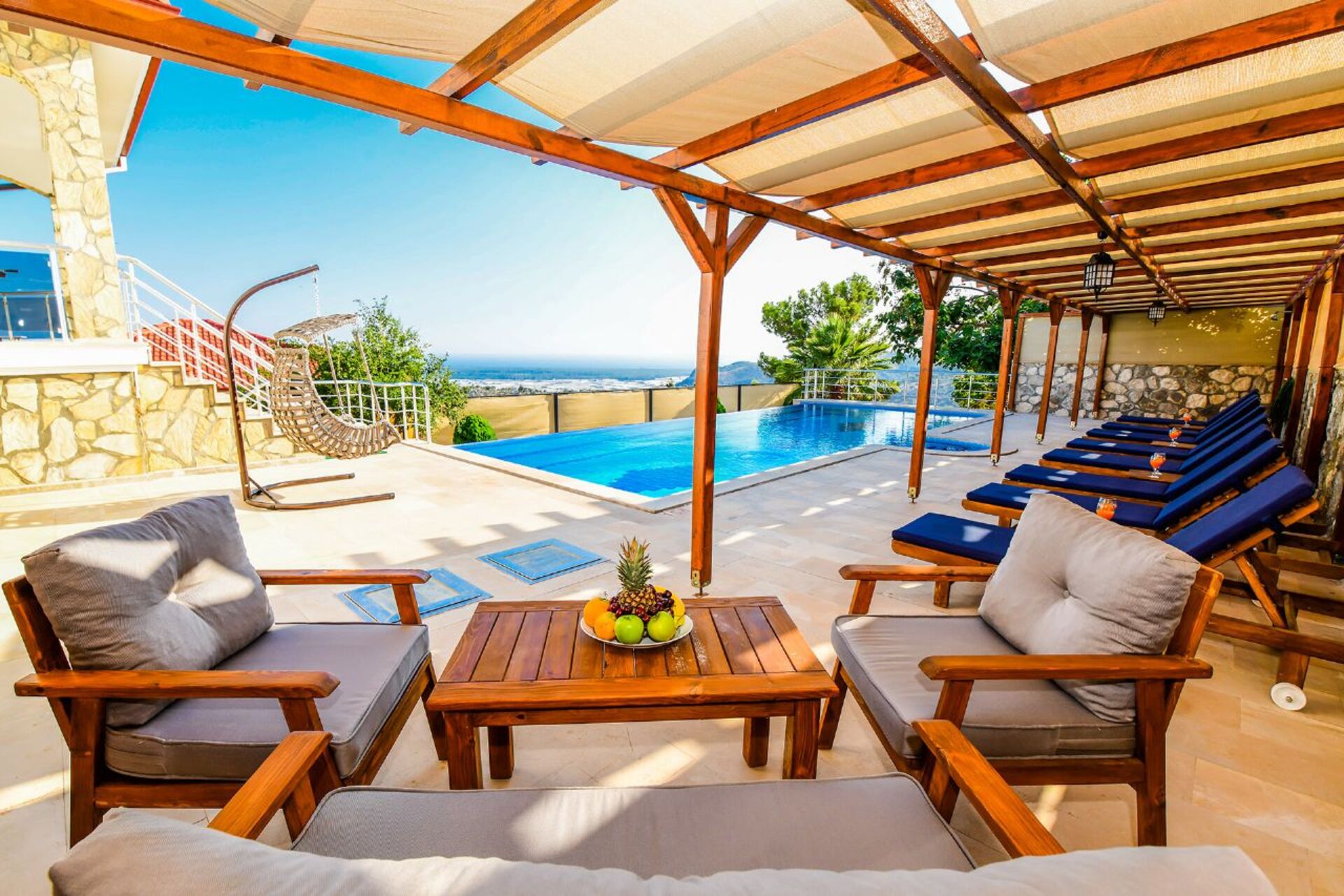 Všeč vam bo ta luksuzna vila s 4 spalnicami, Fethiye Villa 1005