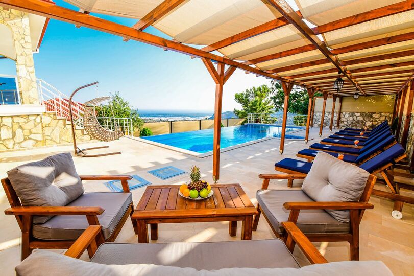 Všeč vam bo ta luksuzna vila s 4 spalnicami, Fethiye Villa 1005