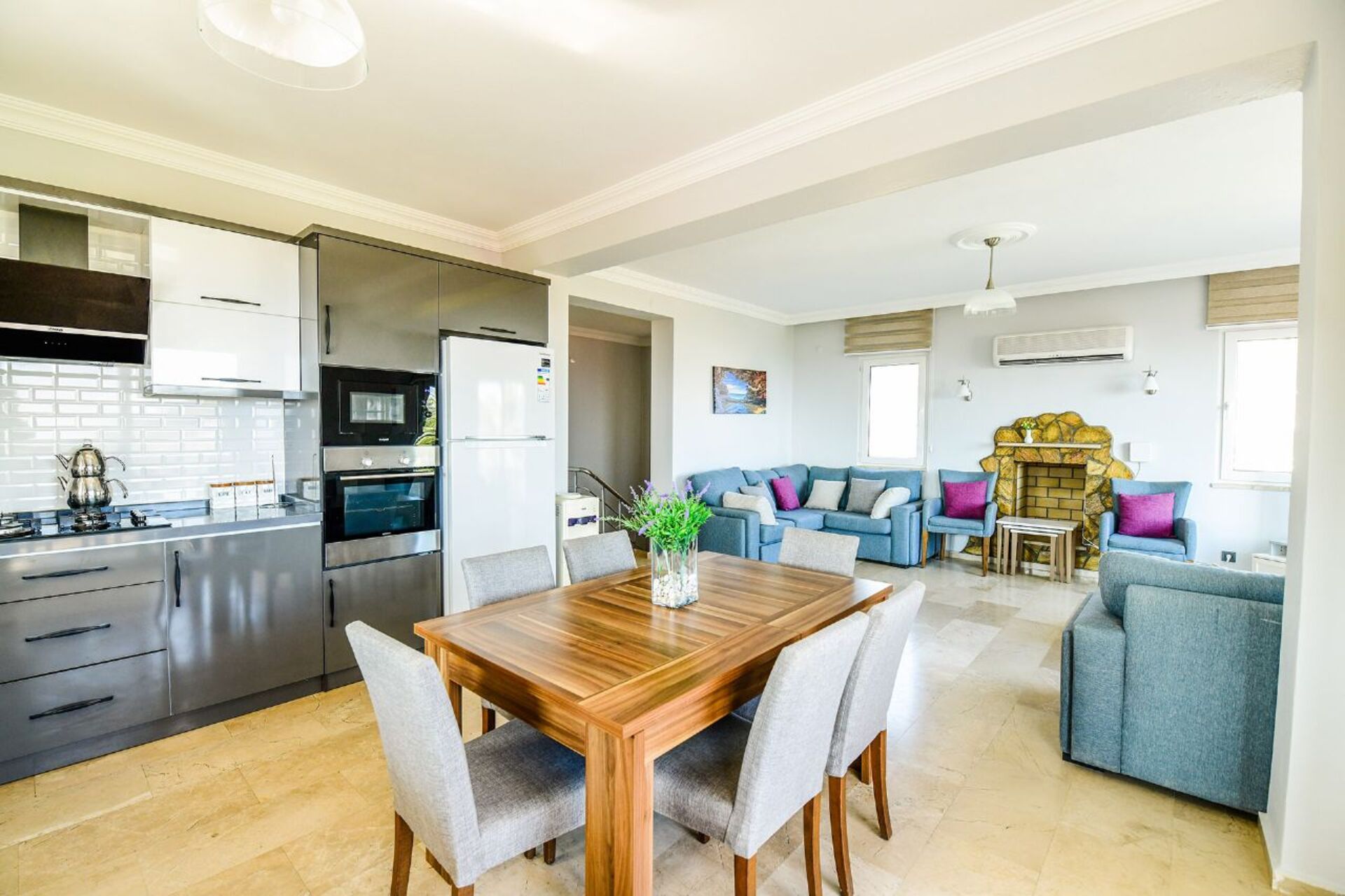 Všeč vam bo ta luksuzna vila s 4 spalnicami, Fethiye Villa 1005