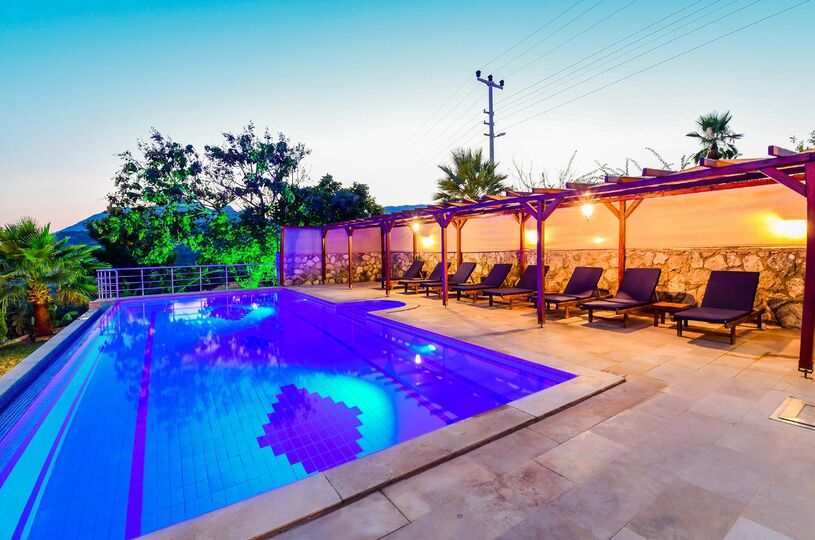 Všeč vam bo ta luksuzna vila s 4 spalnicami, Fethiye Villa 1005, Fethiye, Türkiye