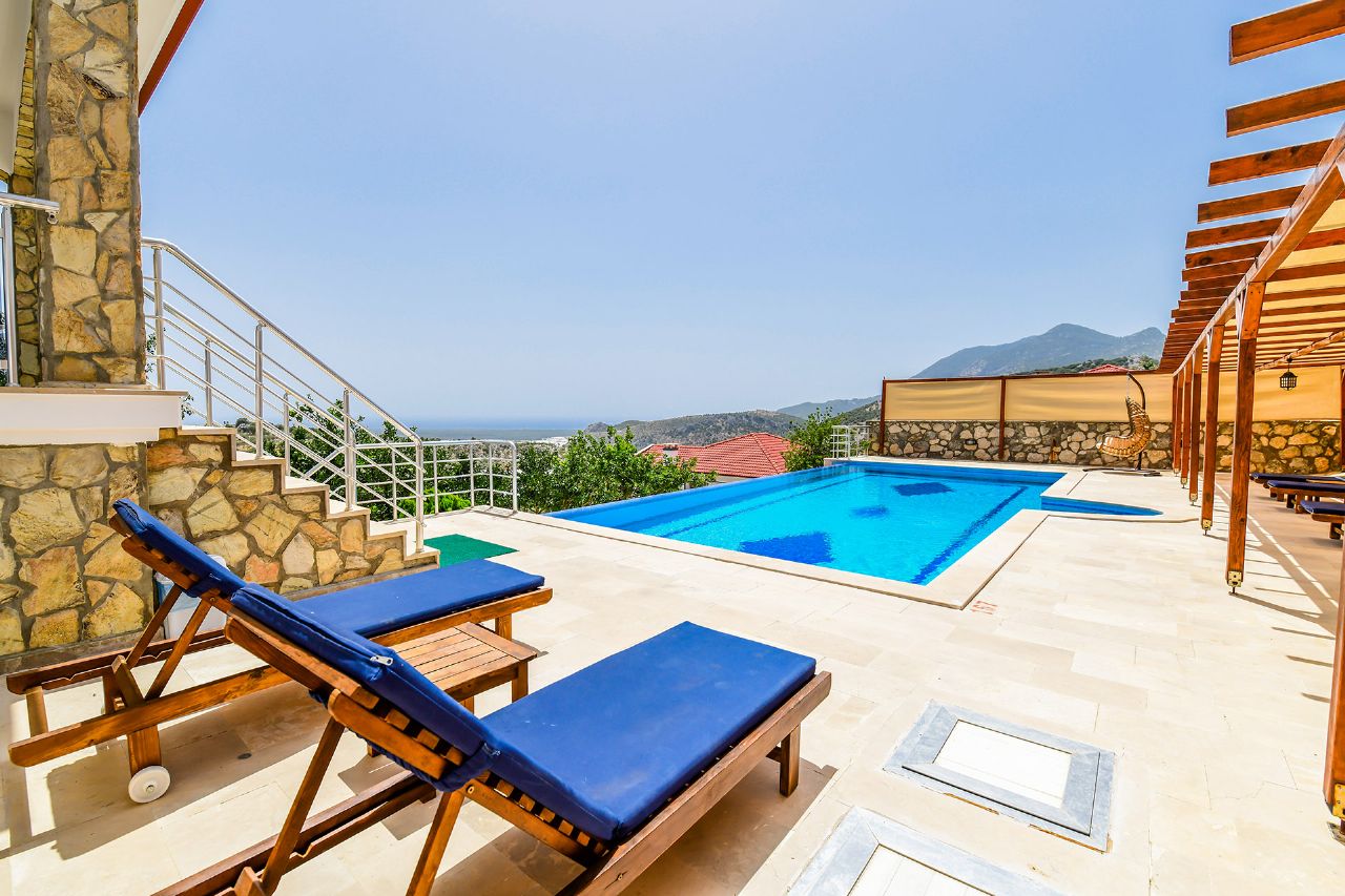 Ekskluzivna vila s 4 spalnicami, vila Fethiye 1006