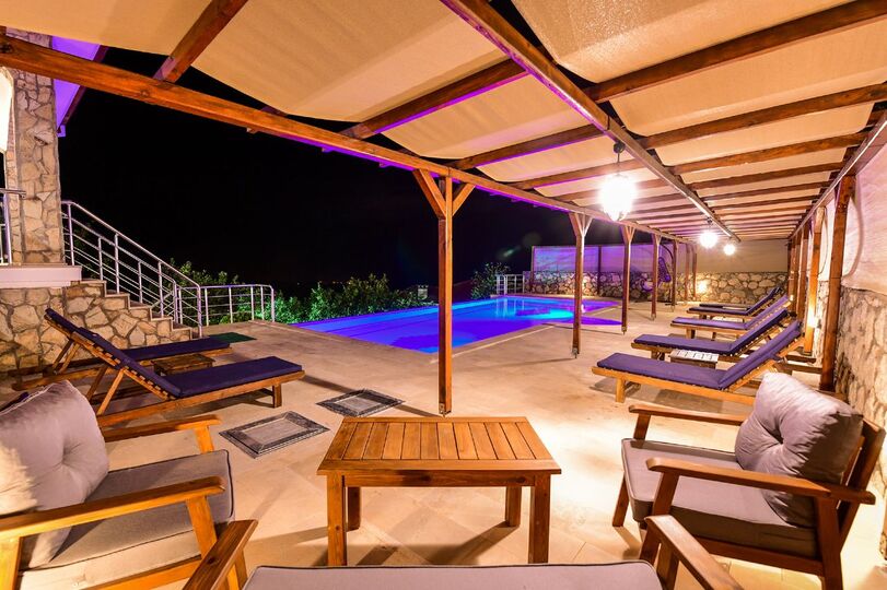 Ekskluzivna vila s 4 spalnicami, vila Fethiye 1006