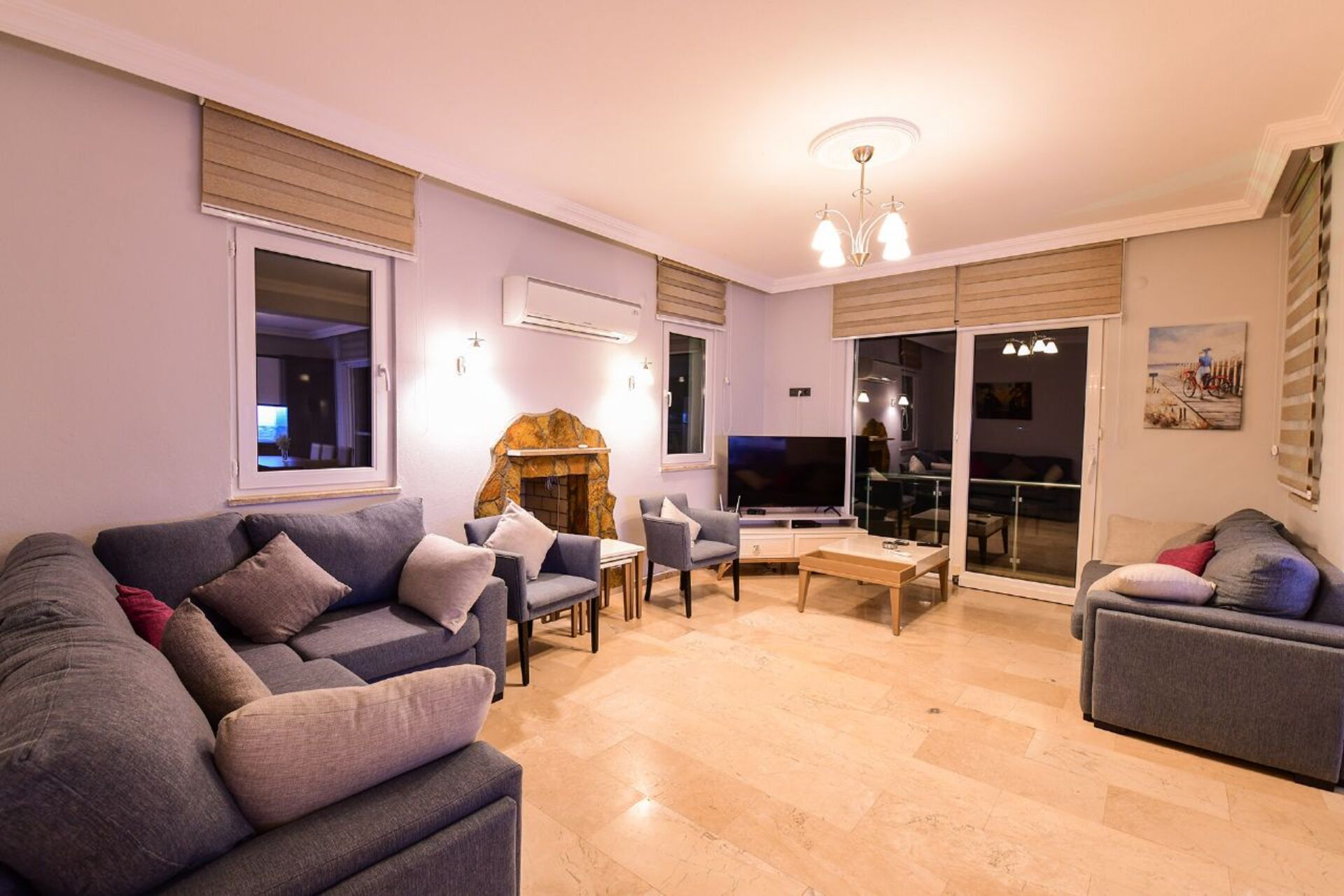 Ekskluzivna vila s 4 spalnicami, vila Fethiye 1006