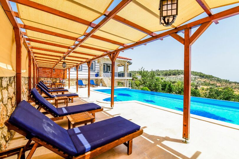 Ekskluzivna vila s 4 spalnicami, vila Fethiye 1006