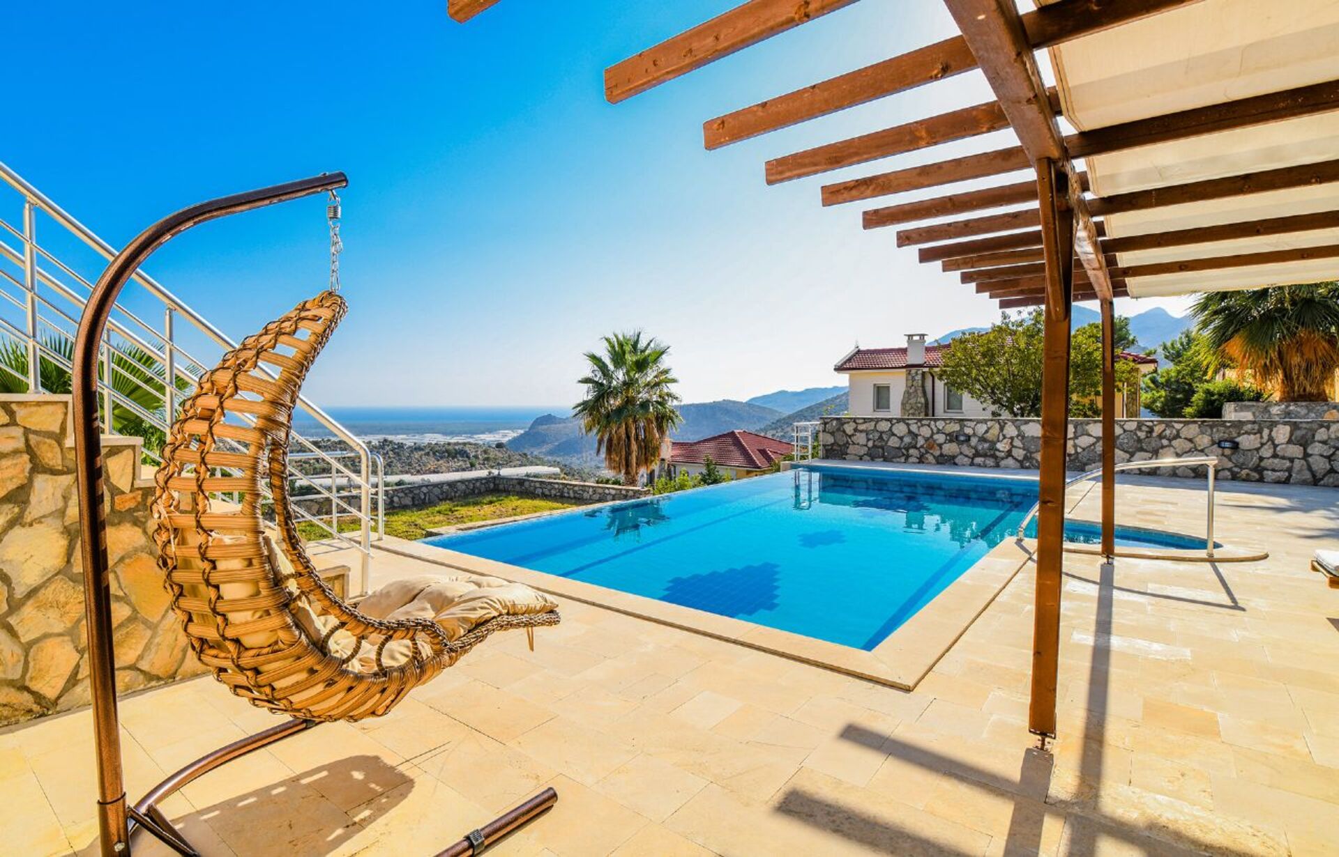 Ekskluzivna vila s 3 spalnicami in pogledom na plažo Patara, vila Fethiye 1007