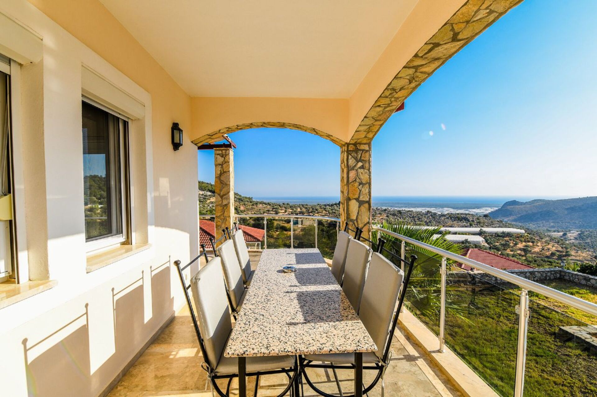 Ekskluzivna vila s 3 spalnicami in pogledom na plažo Patara, vila Fethiye 1007