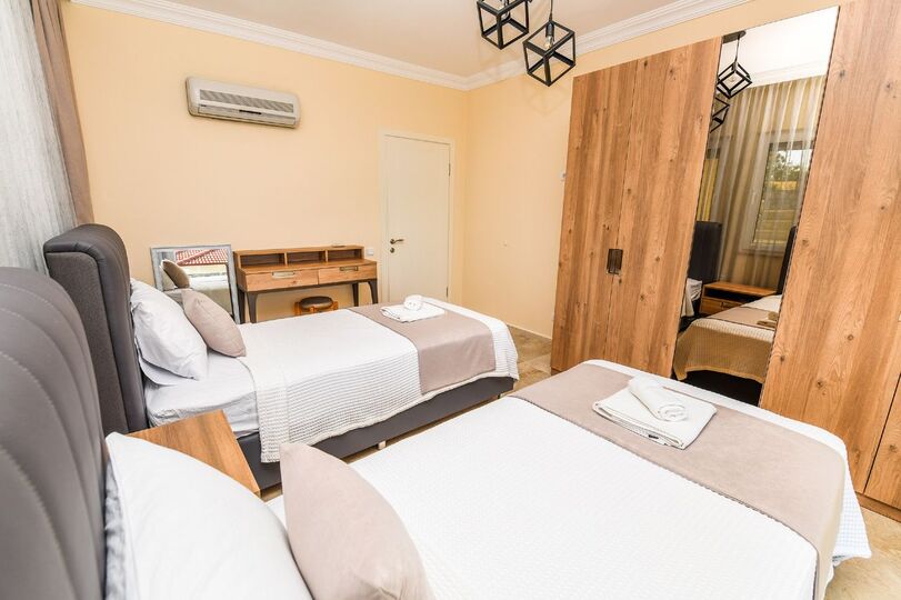 Ekskluzivna vila s 3 spalnicami in pogledom na plažo Patara, vila Fethiye 1007