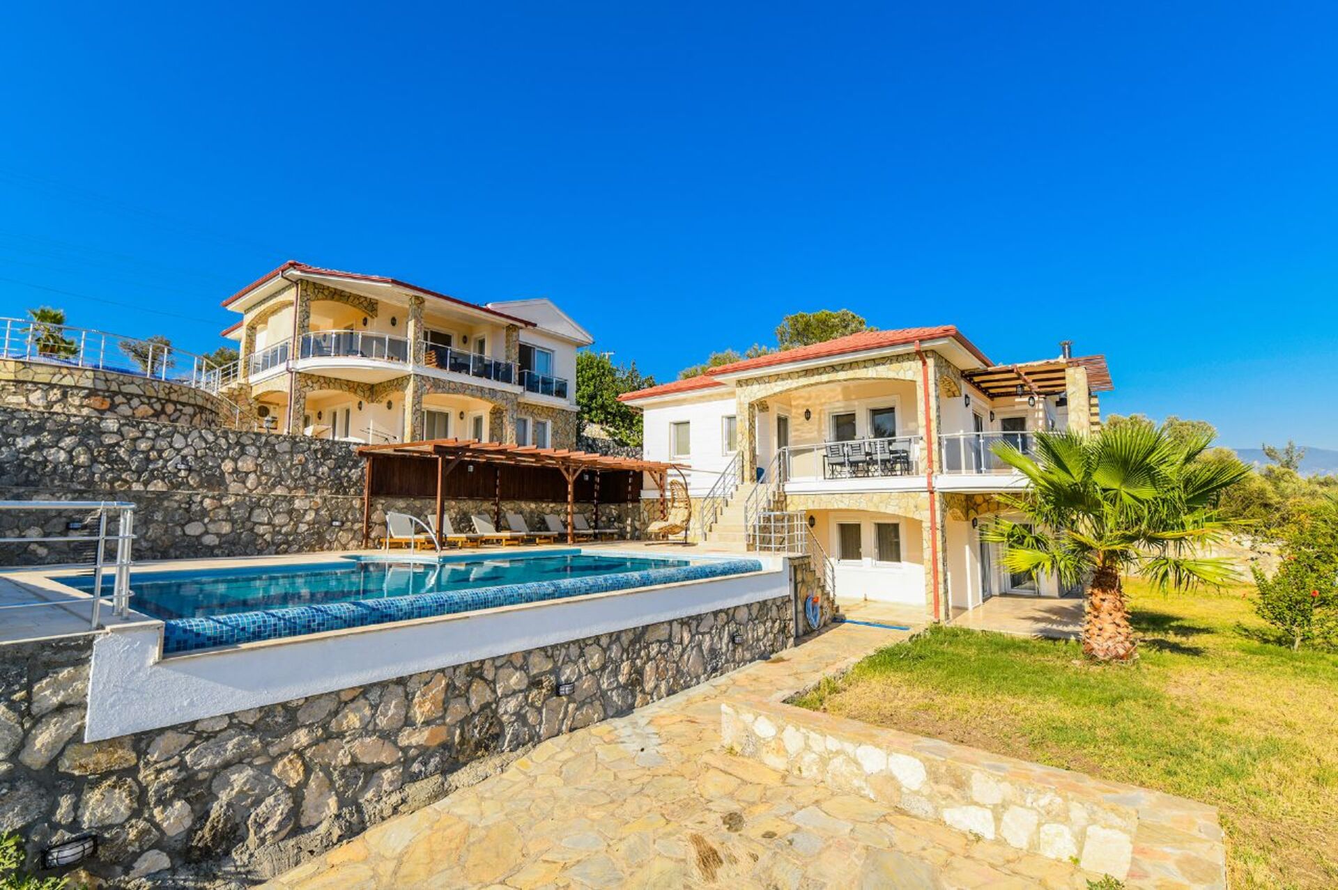 Ekskluzivna vila s 3 spalnicami in pogledom na plažo Patara, vila Fethiye 1007
