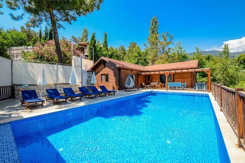Ekskluzivna vila z osupljivim razgledom, Kalkan Villa 1070, Islamlar, Türkiye