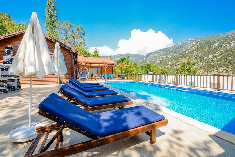 Ekskluzivna vila z osupljivim razgledom, Kalkan Villa 1070