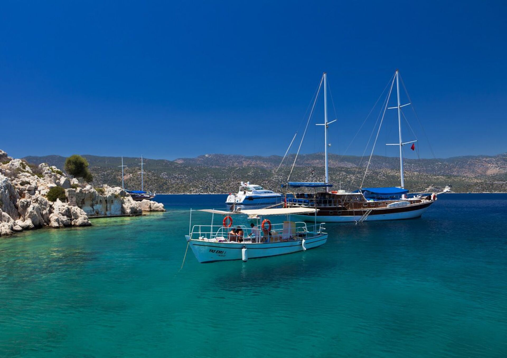 Najemite svojo luksuzno vilo s 4 spalnicami, Kalkan Villa 1071