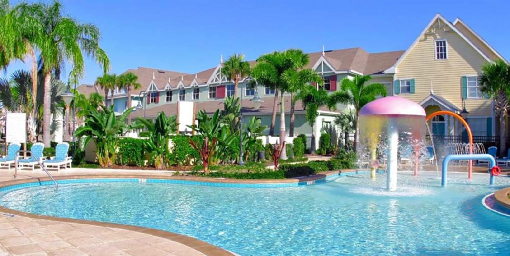 Ekskluzivno počitniško stanovanje v klubu Runaway Beach Club, nekaj minut od Disneyja na Floridi Condo 5986