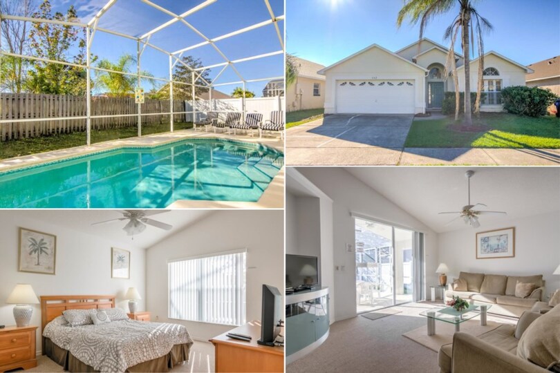 Vila s 5 zvezdicami in zasebnim bazenom na Eagle Pointe, vila 6048 na Floridi