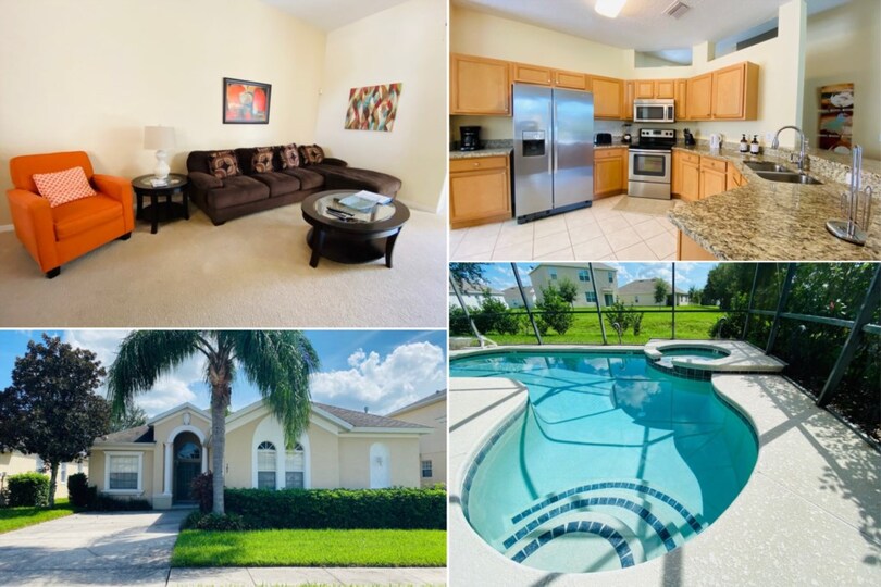 Vila s 5 zvezdicami in zasebnim bazenom na Calabay Parc ob jezeru Tower Lake, vila Florida 6105