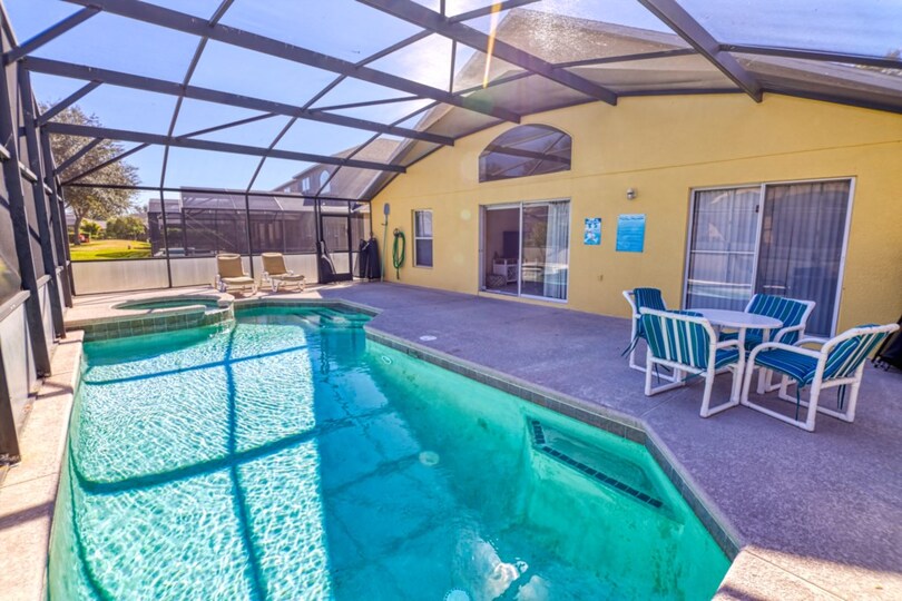 Vila s 5 zvezdicami in zasebnim bazenom v letovišču Emerald Island, vila 6119 na Floridi