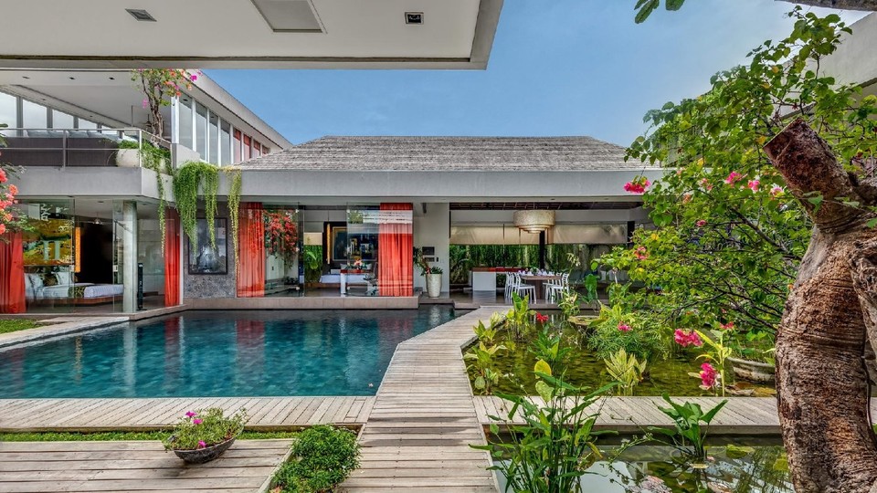 Čudovita vila z zasebnim bazenom in sončnim okoljem, Bali Villa 2138