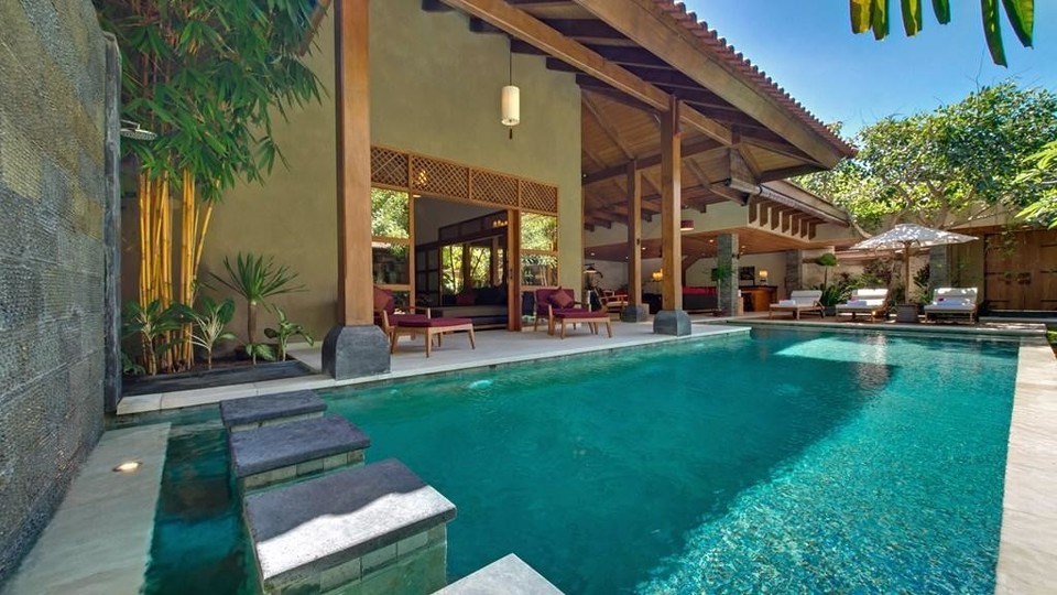 Mirna vila z bleščečim bazenom, Bali Villa 2139