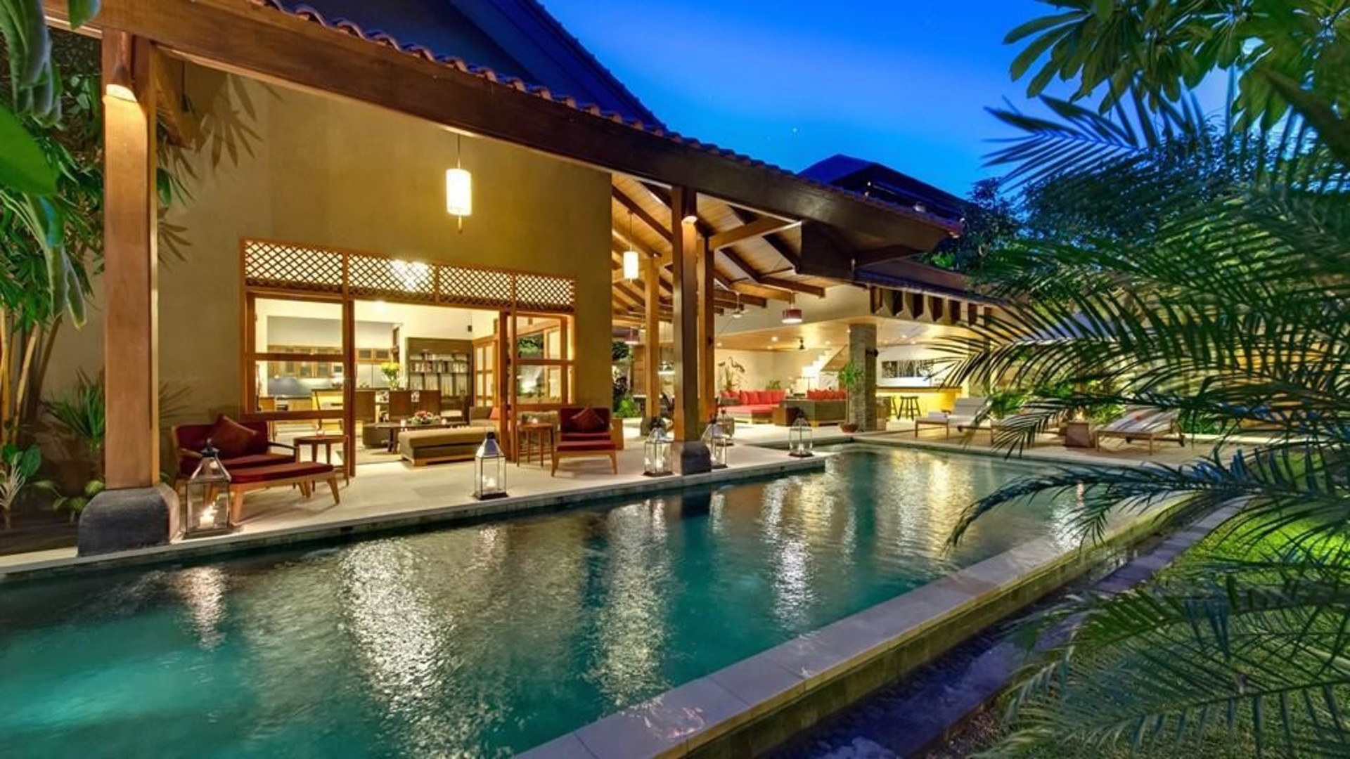 Mirna vila z bleščečim bazenom, Bali Villa 2139
