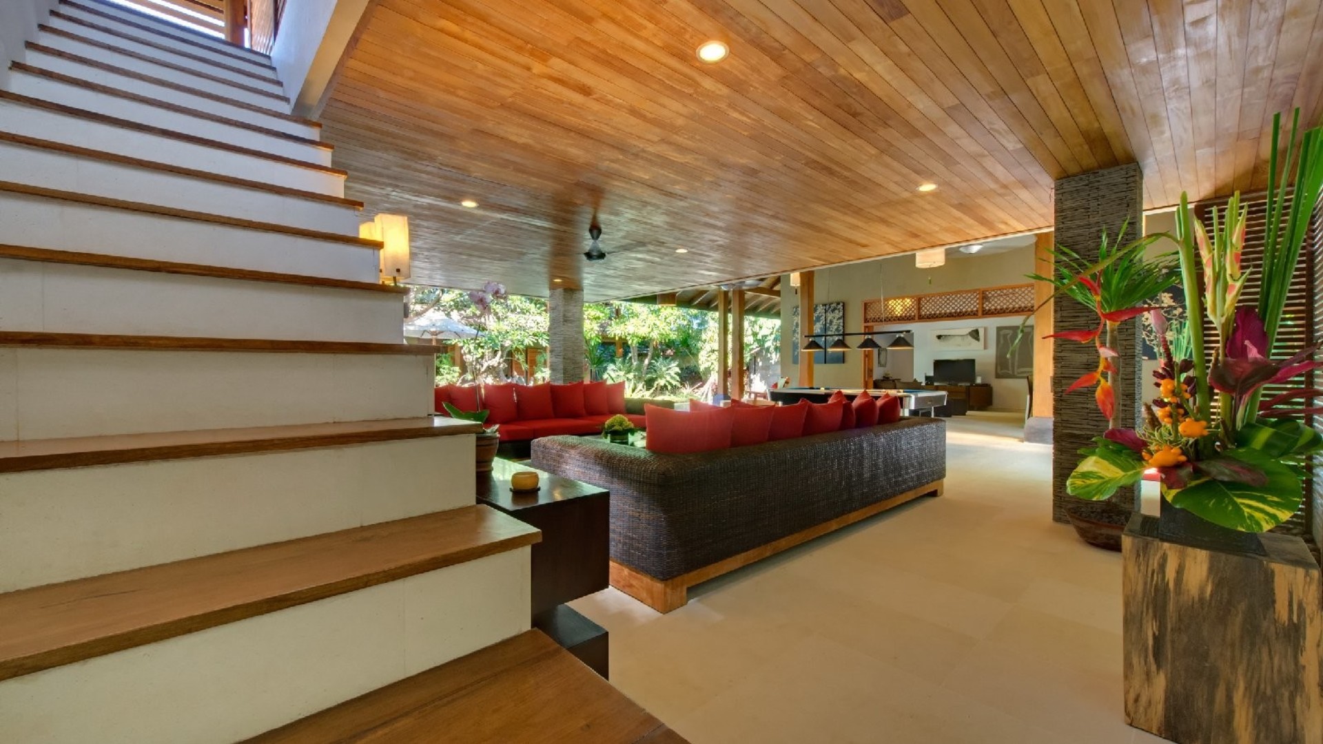 Mirna vila z bleščečim bazenom, Bali Villa 2139