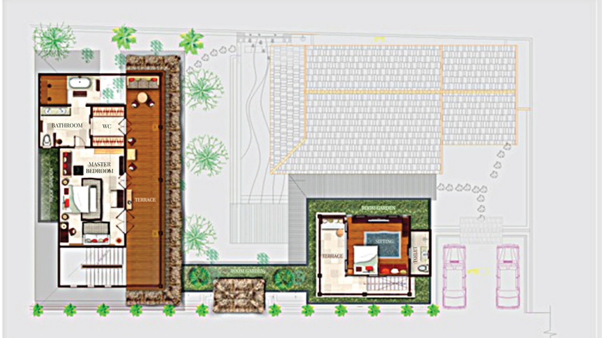 Mirna vila z bleščečim bazenom, Bali Villa 2139