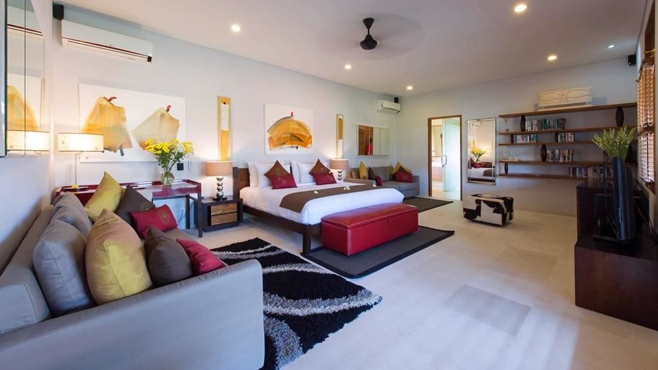 Mirna vila z bleščečim bazenom, Bali Villa 2139