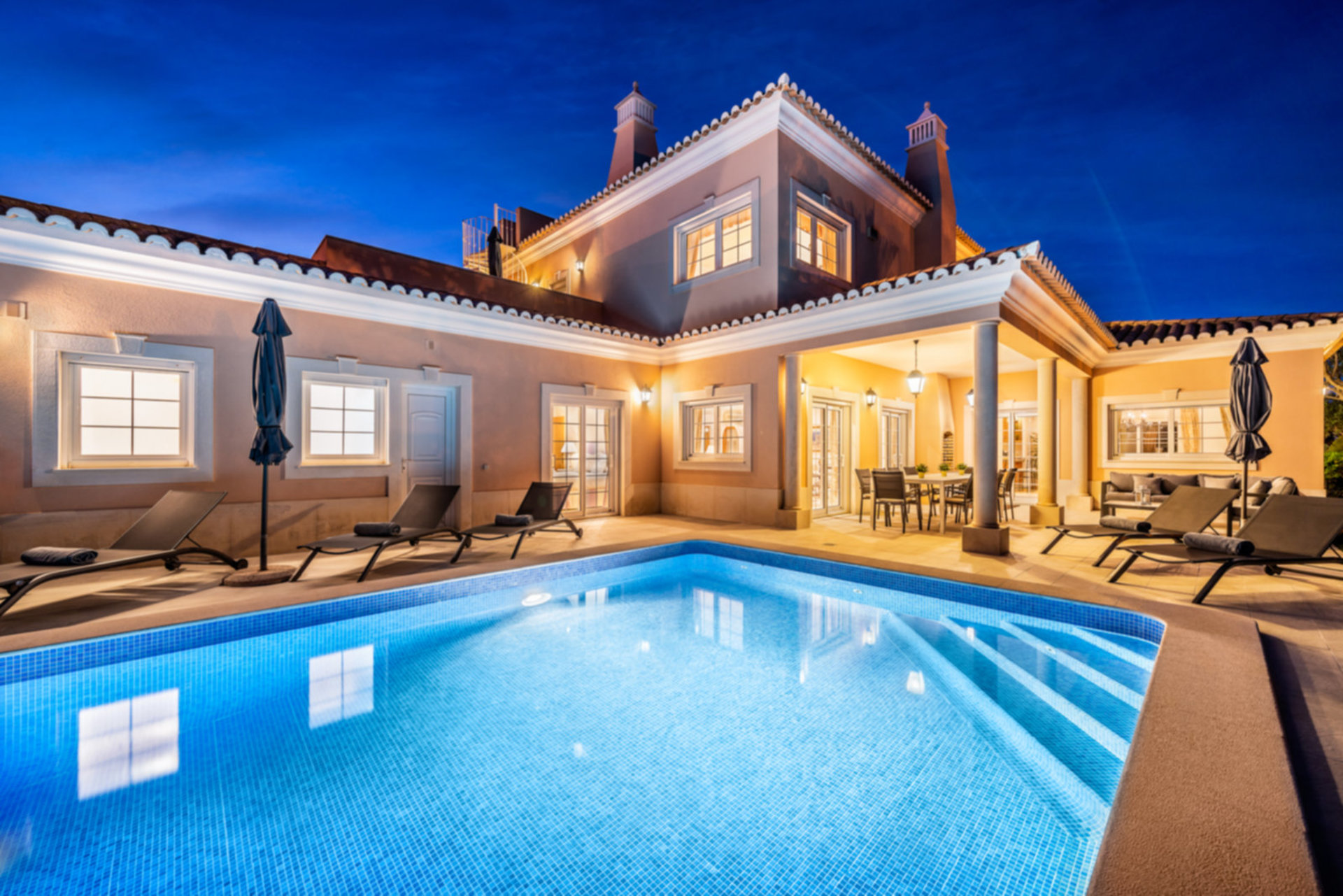 Slika Najem vaše vile s 5 zvezdicami in zasebnim bazenom na prestižnem mestu Algarve, vila Faro 1126