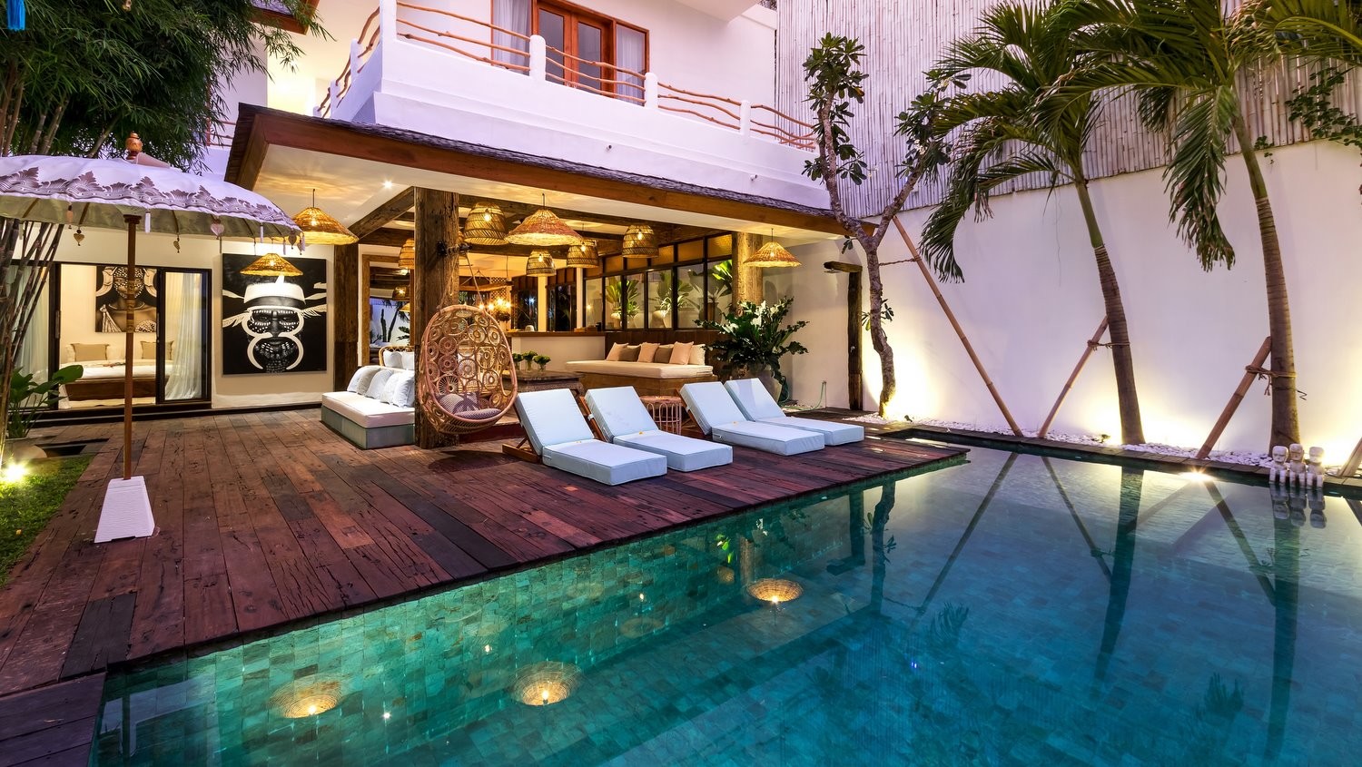 Mirna počitniška vila s 4 spalnicami in bazenom, vila Bali 2205