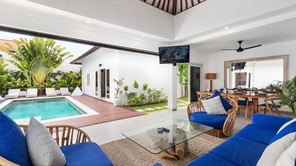 Čudovita vila s 3 spalnicami z zasebnim bazenom na Baliju, vila Bali 2207