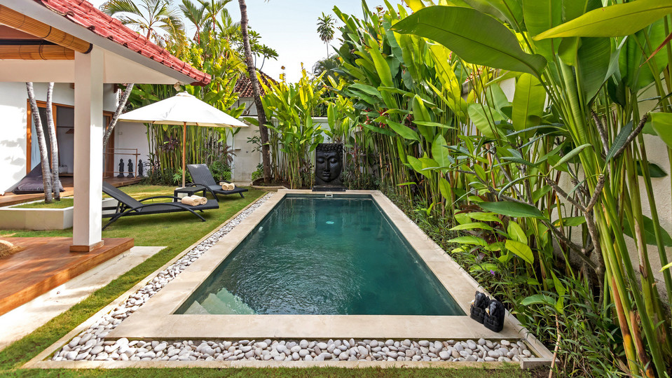 Prostorna vila s 3 spalnicami z vrtom in bazenom na Baliju, vila Bali 2208