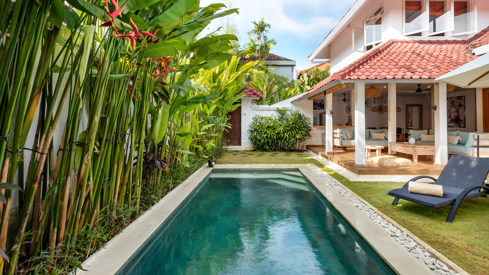Prostorna vila s 3 spalnicami z vrtom in bazenom na Baliju, vila Bali 2208