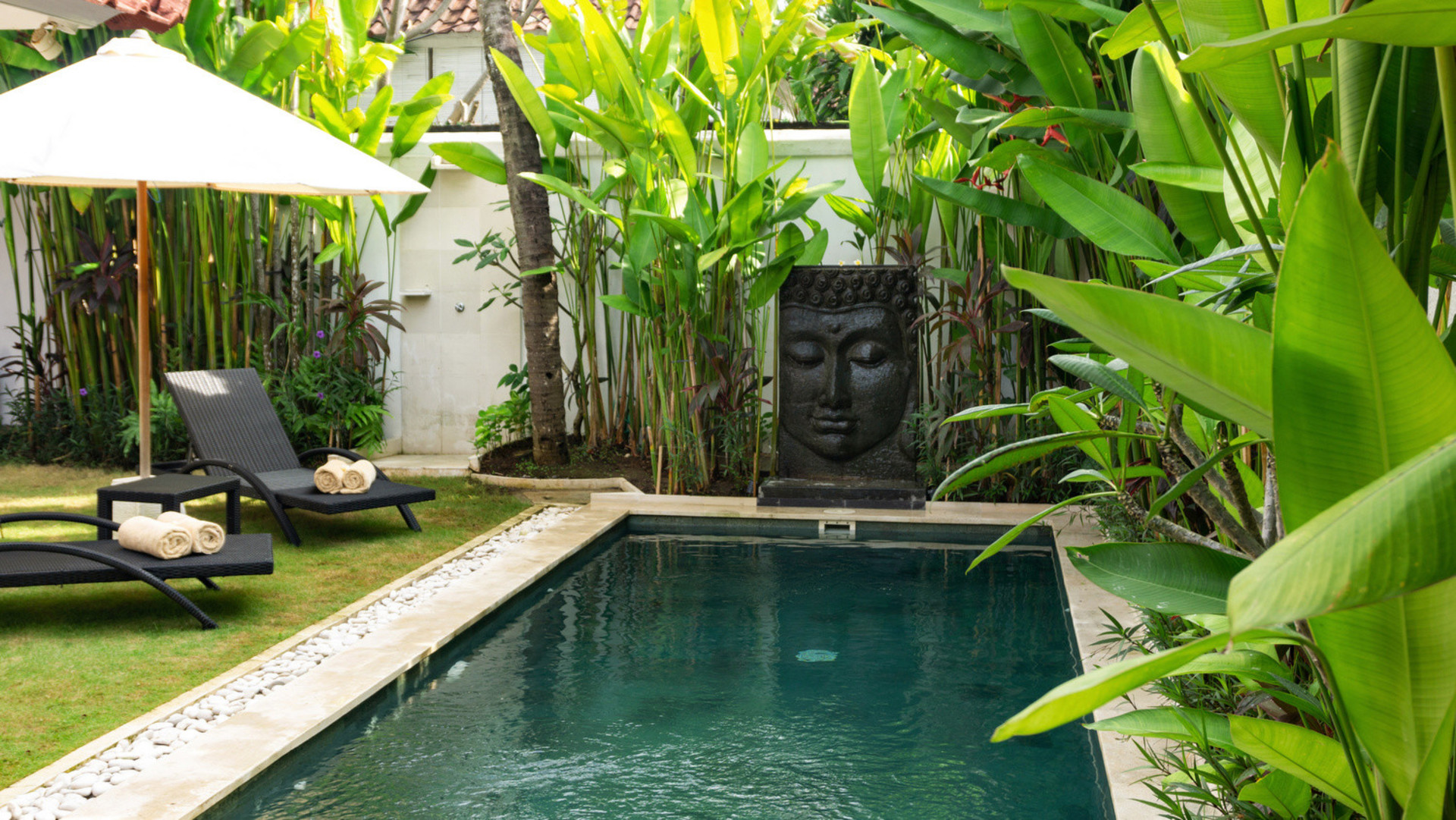 Prostorna vila s 3 spalnicami z vrtom in bazenom na Baliju, vila Bali 2208