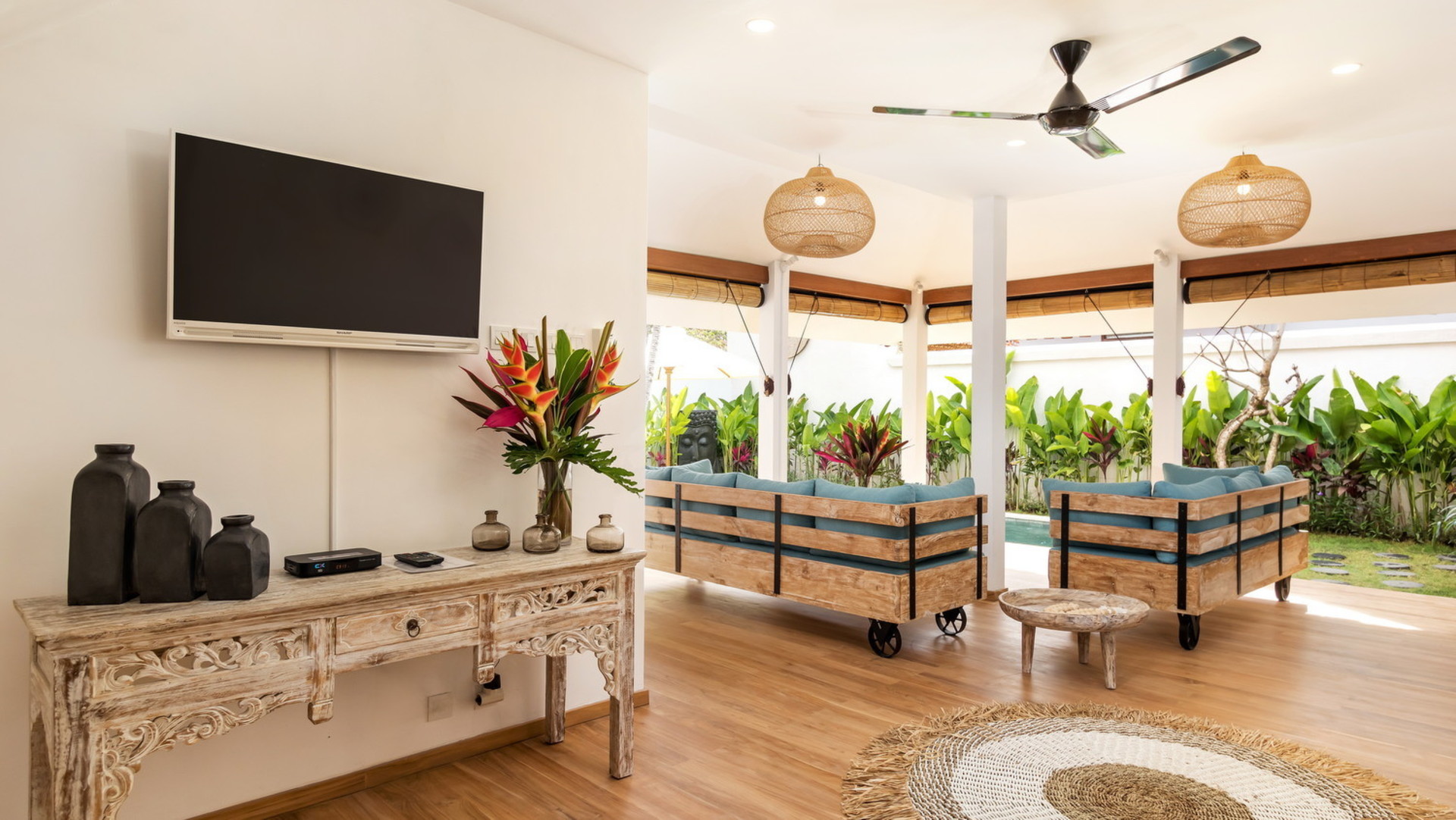Prostorna vila s 3 spalnicami z vrtom in bazenom na Baliju, vila Bali 2208