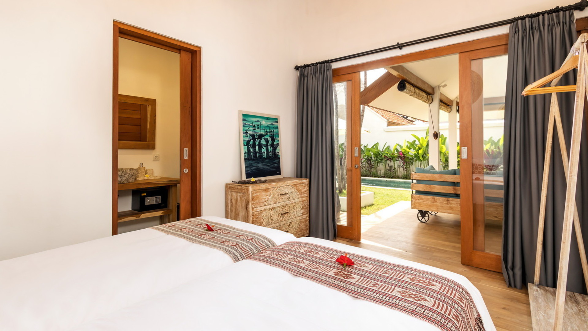 Prostorna vila s 3 spalnicami z vrtom in bazenom na Baliju, vila Bali 2208